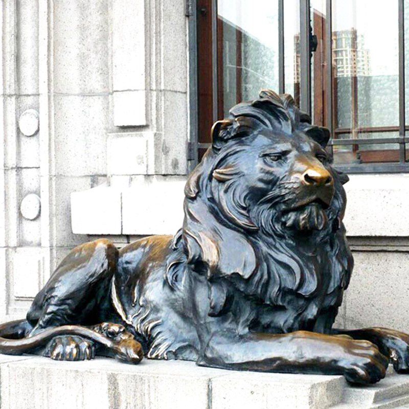 Bronze Outdoor Lion Statues for Sale -  - 18