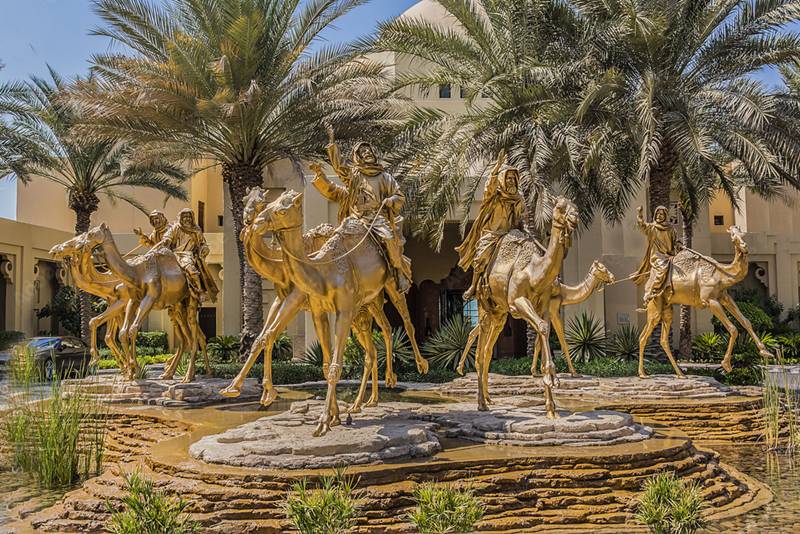 Life Size Standing Bronze Camel Animal Sculpture Artwork Decor - Other Animal sculptures - 7