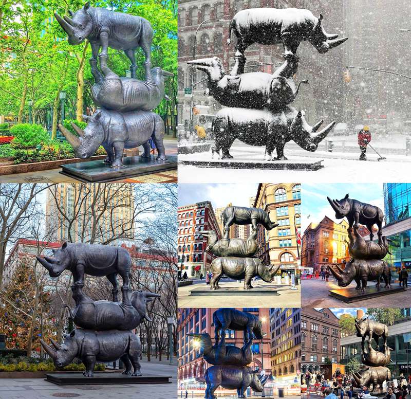 Astor Place Rhinos