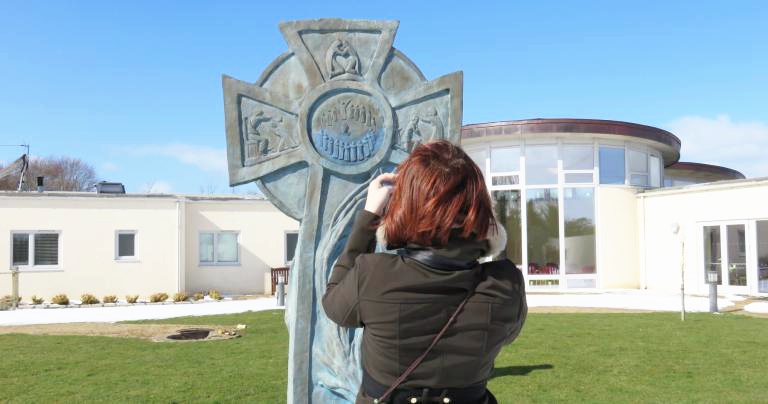 Ireland Bronze Lifesize Saint Brigid Statue Church Decoration BCH-001 - Bronze Saint Sculpture - 6
