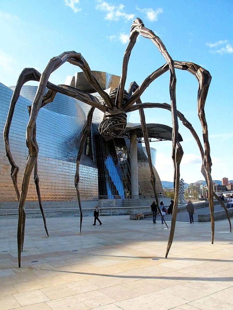 bronze Maman Spider Sculpture