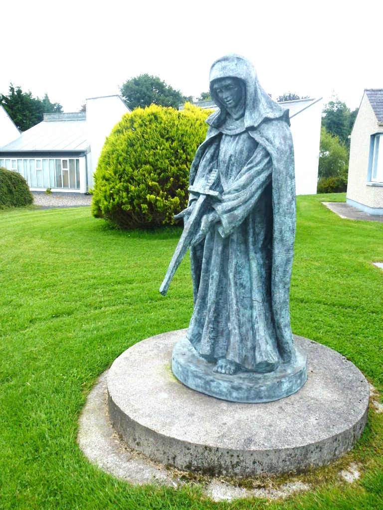 Ireland Bronze Lifesize Saint Brigid Statue Church Decoration BCH-001 - Bronze Saint Sculpture - 7