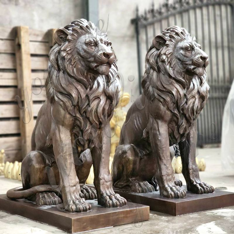Lion Statue Home Decor