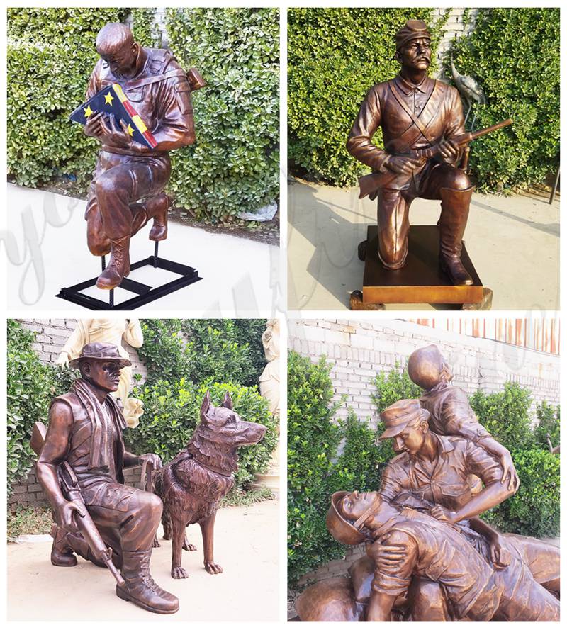 Bronze Anzac Soldier Statue Commission Military Monument Factory Supplier - Bronze Military Statues - 10