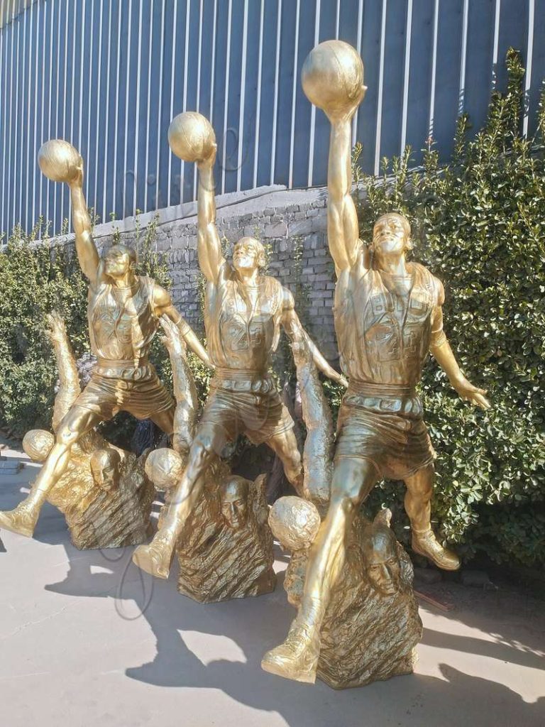 Bronze NBA Life Size Bill Walton Statue Famous Art Replica - Bronze Sports Statues - 9