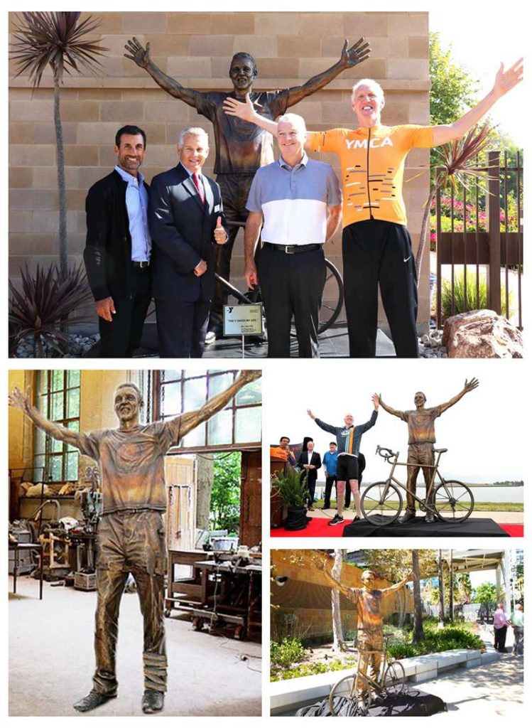 Bronze NBA Life Size Bill Walton Statue Famous Art Replica - Casting Bronze Sports Statues - 4