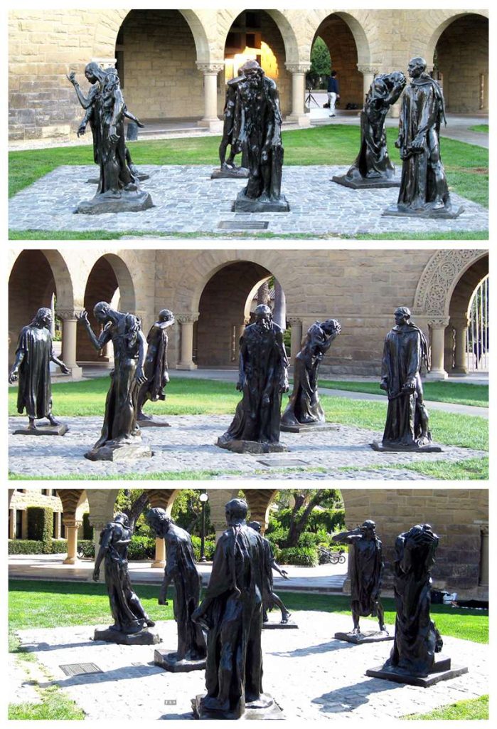 The Burghers of Calais Auguste Rodin Bronze Famous Statue Replica for Sale - Bronze Rodin Sculpture - 5