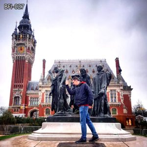 The Burghers of Calais Auguste Rodin Bronze Famous Statue Replica for Sale