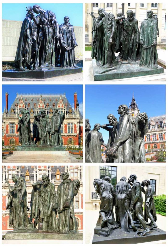 The Burghers of Calais Auguste Rodin Bronze Famous Statue Replica for Sale - Bronze Rodin Sculpture - 4