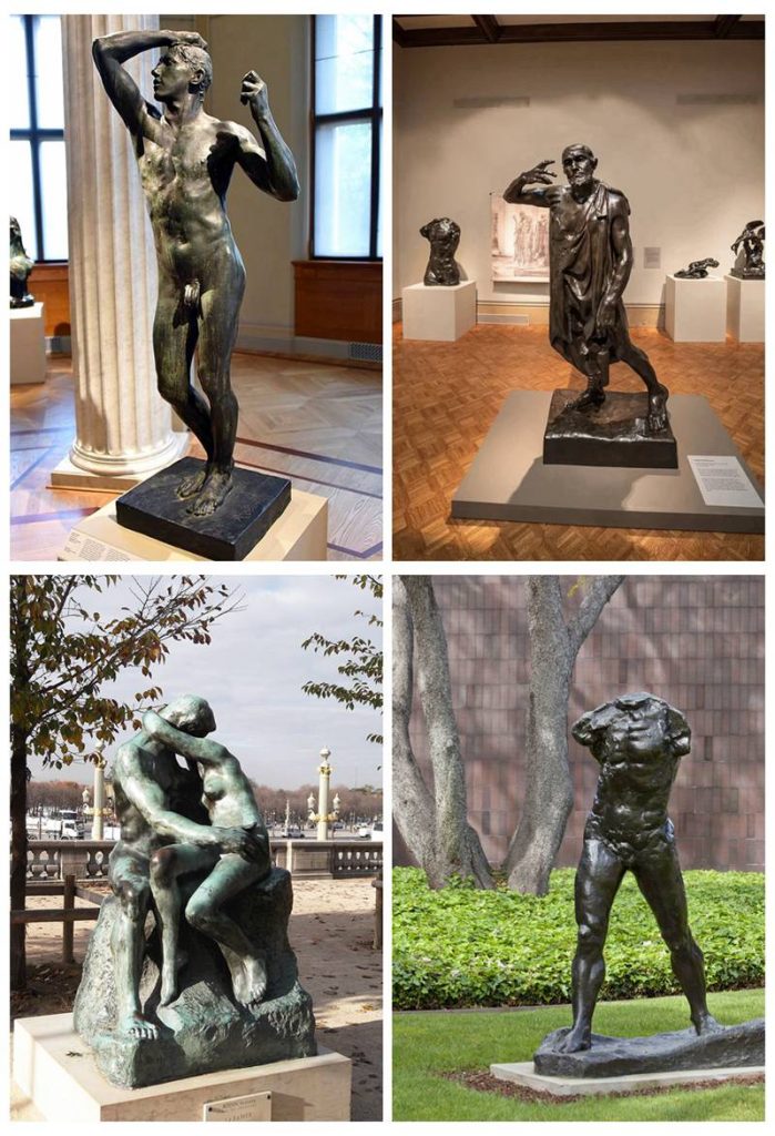The Burghers of Calais Auguste Rodin Bronze Famous Statue Replica for Sale - Bronze Famous Sculpture - 8