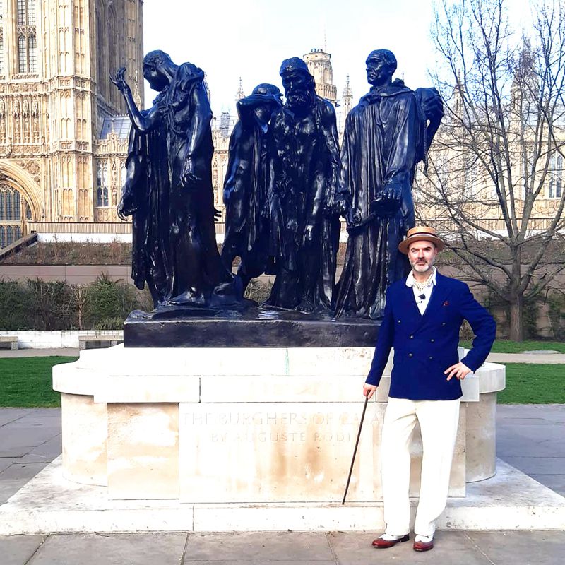 The Burghers of Calais Auguste Rodin Bronze Famous Statue Replica for Sale - Bronze Rodin Sculpture - 2