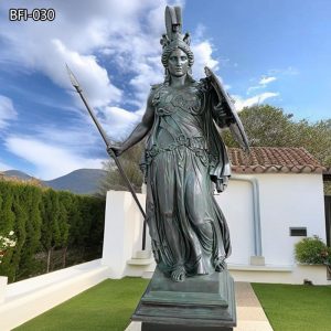 Life Size Famous Bronze Piraeus Greek Athena Statue Factory Supplier