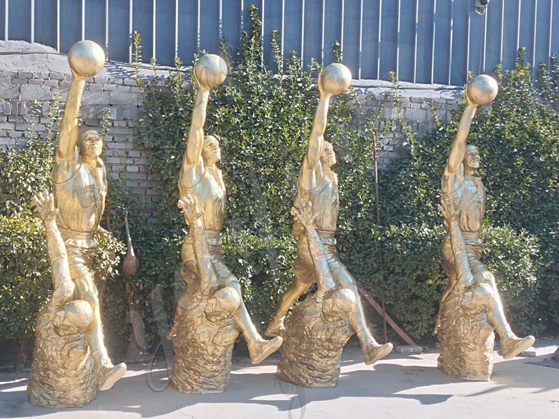 Bronze NBA Life Size Bill Walton Statue Famous Art Replica - Bronze Sports Statues - 8