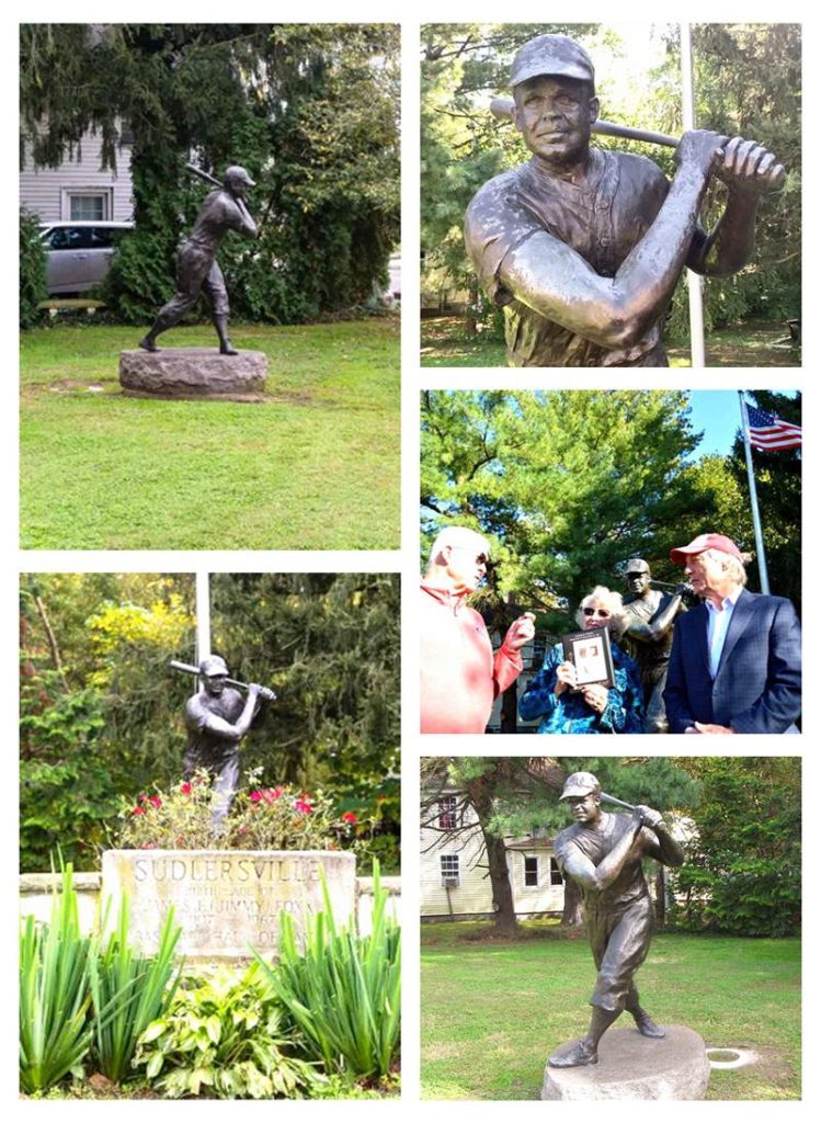 Life Size Bronze Jimmie Foxx Statue Baseball Player Factory Supplier - Casting Bronze Sports Statues - 2