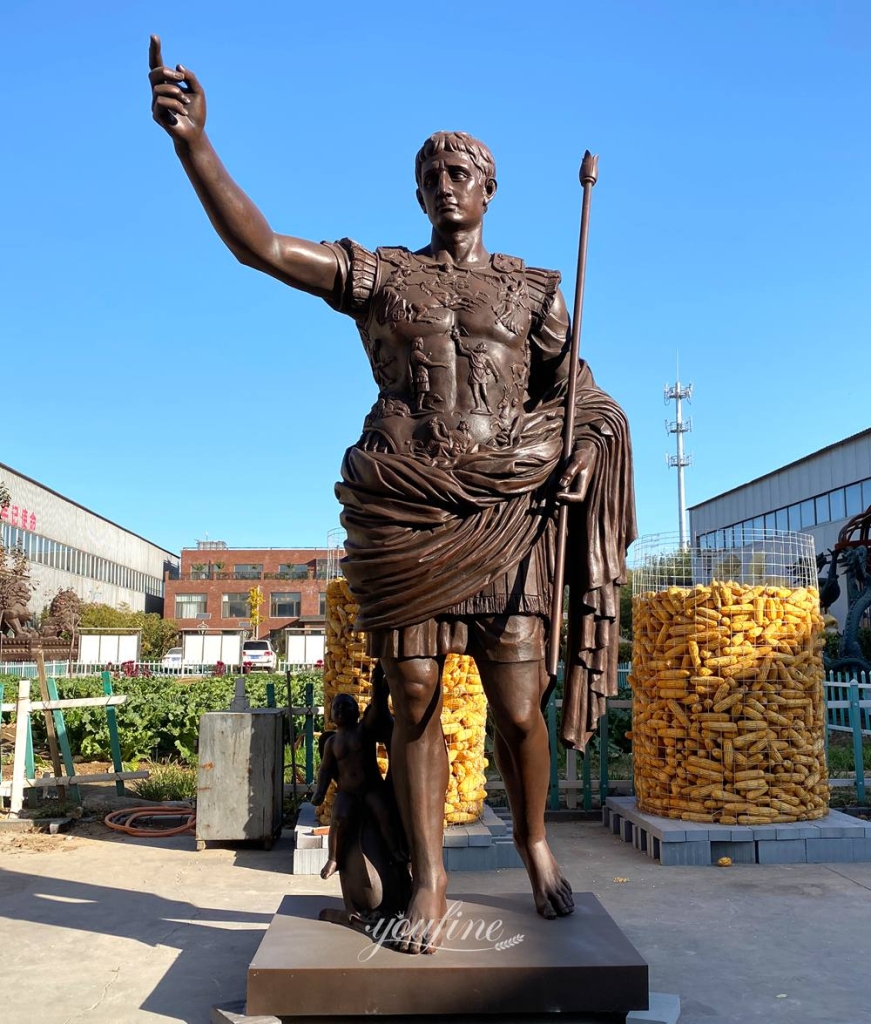 How Much Does a Bronze Statue Cost in 2026? - Blog - 4 large Caesar sculpture