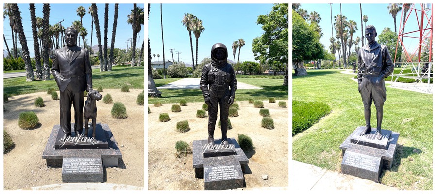 How Much Does a Bronze Statue Cost in 2026? - Blog - 1 Custom aerospace worker bronze sculpture