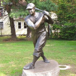 Life Size Bronze Jimmie Foxx Statue Baseball Player Factory Supplier