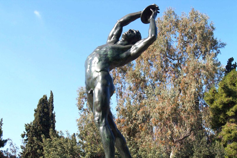 bronze Discus thrower