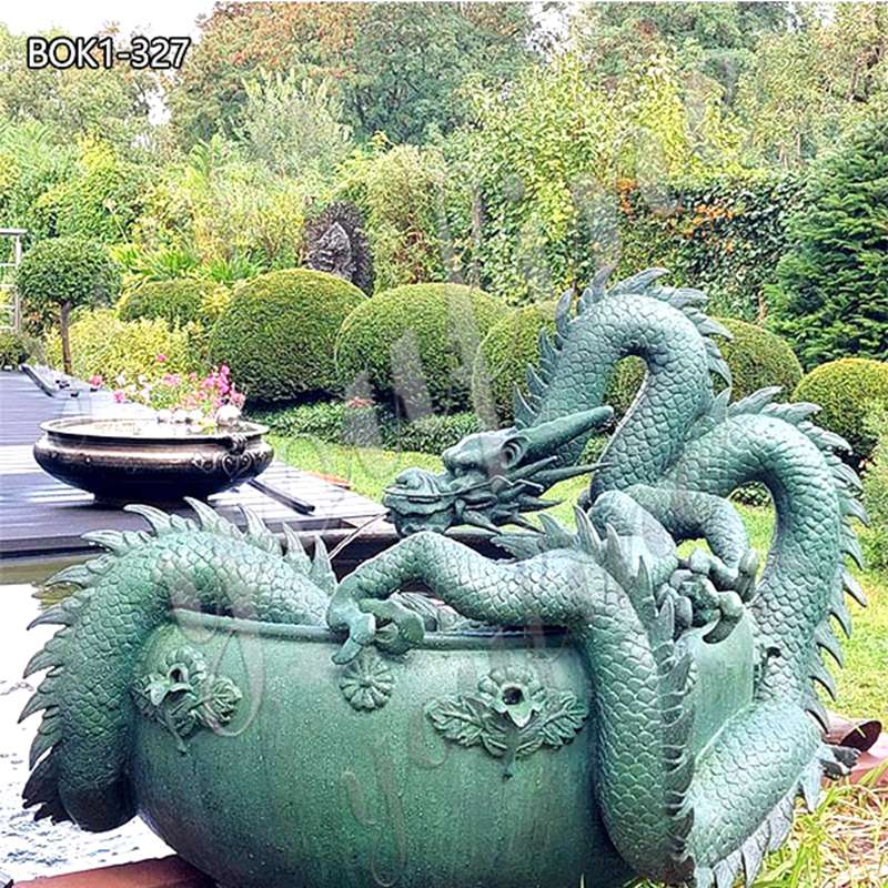 dragon sculptures
