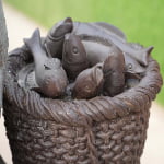 Fishing Statue