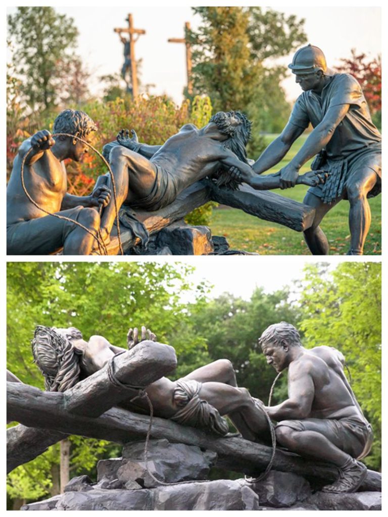 Bronze14 Station of the Cross Sculpture: The Most Important Sculptures of Religious - Blog - 23