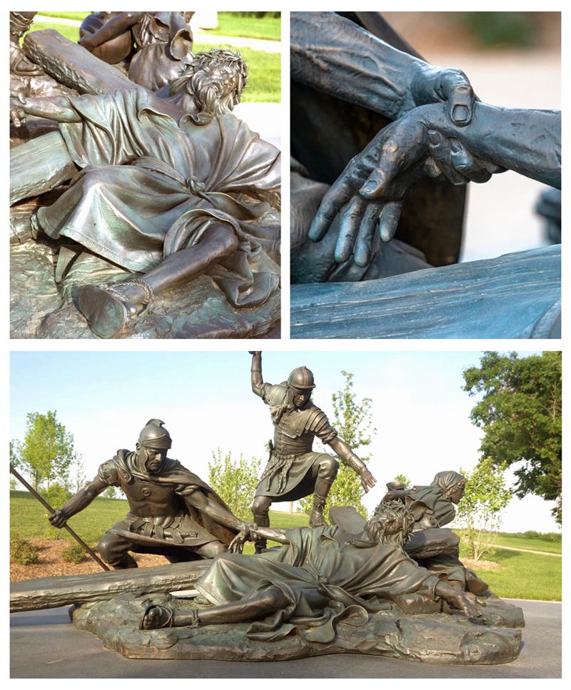Bronze14 Station of the Cross Sculpture: The Most Important Sculptures of Religious - Blog - 20