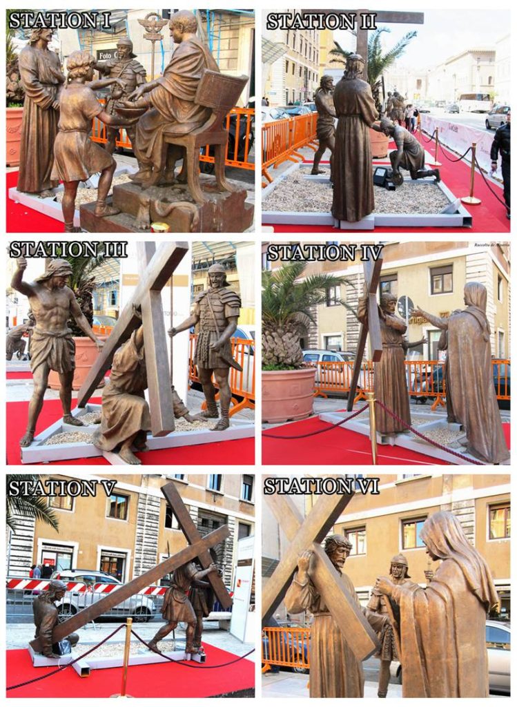Bronze14 Station of the Cross Sculpture: The Most Important Sculptures of Religious - Blog - 3