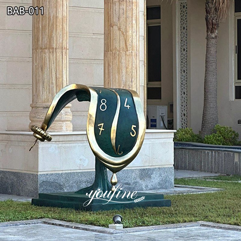Bronze Profile of Time art
