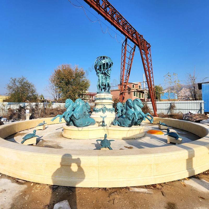 Large Garden Bronze Fountain