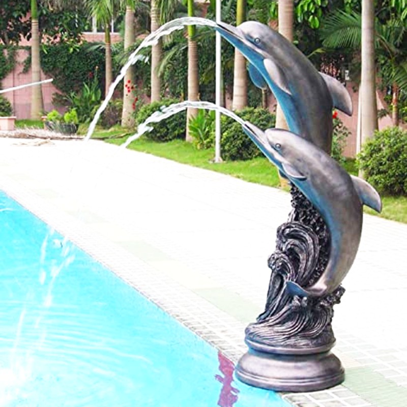 Two Dolphins Fountain