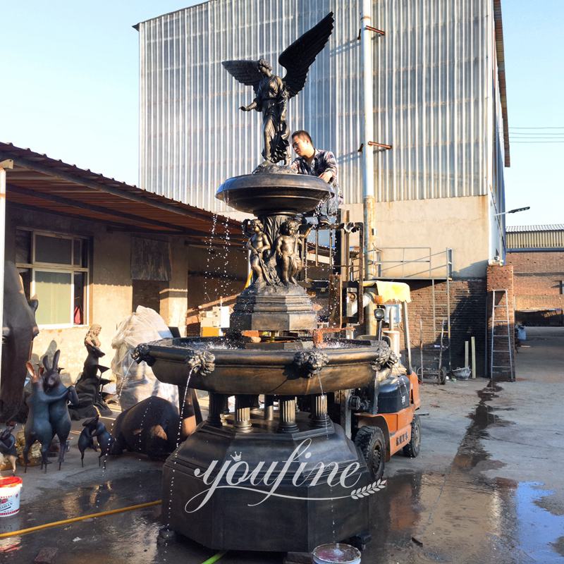 Water Fountain Angel Statue