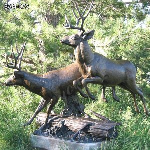 Large Outdoor Deer Statues BAN-072