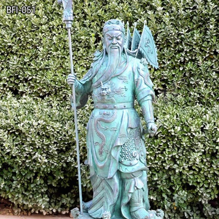 bronze guan yu statue
