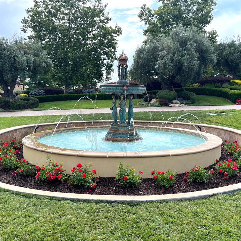 figure statue fountain