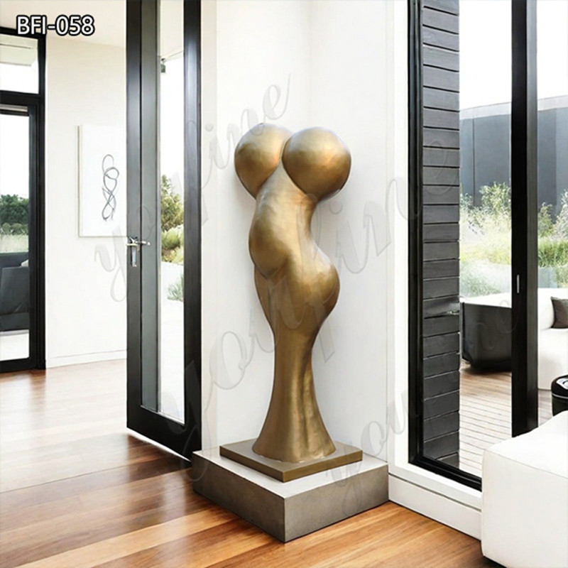 abstract female sculpture--