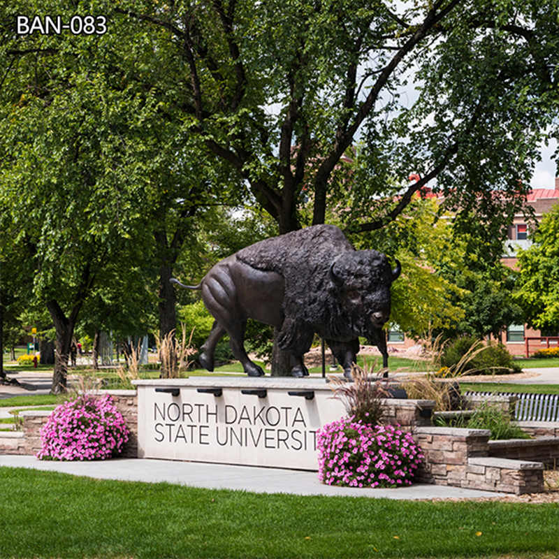 bison statue