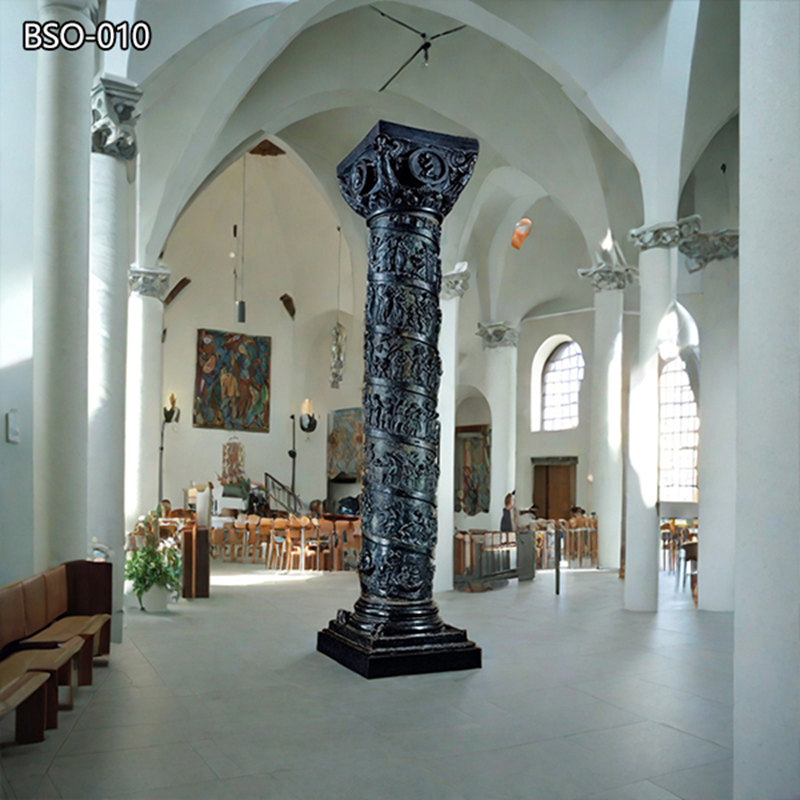 bronze bernward column-