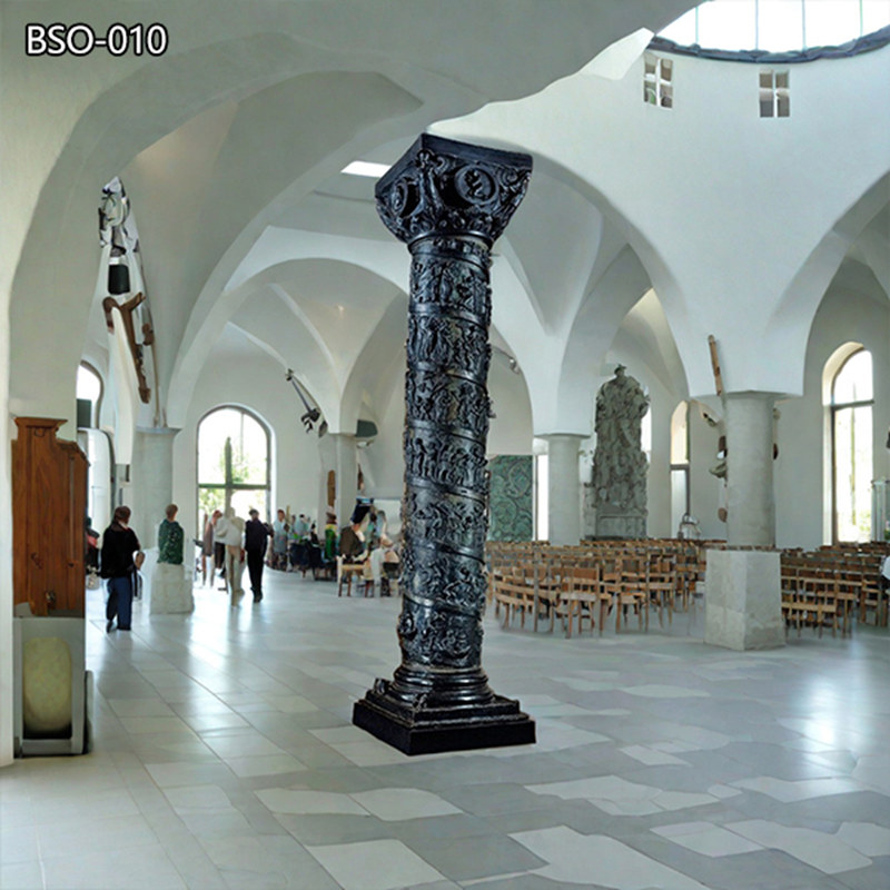 bronze bernward column