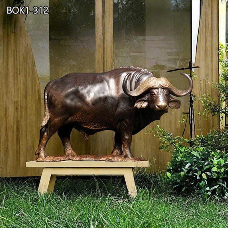 garden buffalo statue-jpg