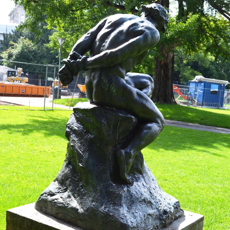 lifesize bronze Hostage Statue