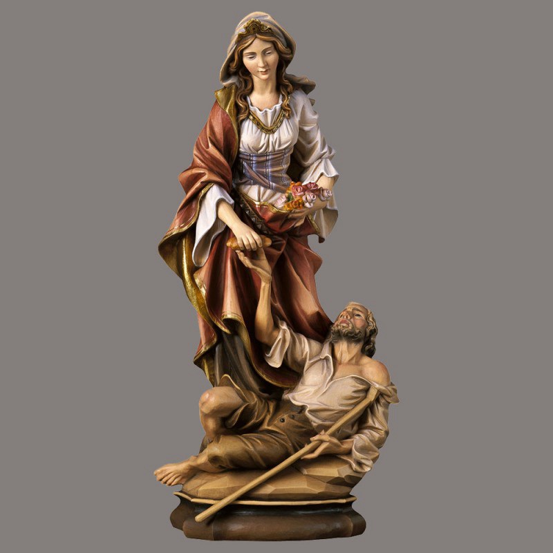 St. Elizabeth of Hungary with Beggar Statue