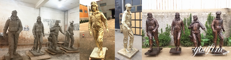 Navy Bronze The Lone Sailor Statue BFI-004 - Bronze Military Statues - 7