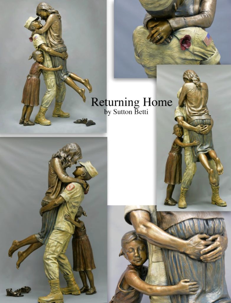 Navy Bronze The Lone Sailor Statue BFI-004 - Bronze Military Statues - 8