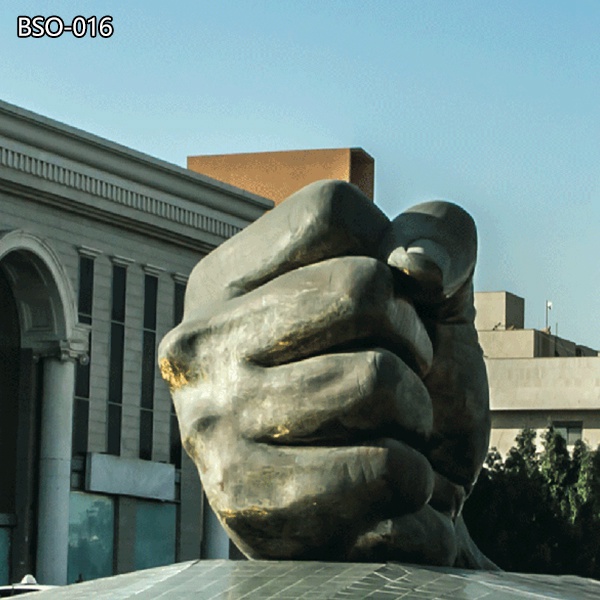 Public Fist Sculpture