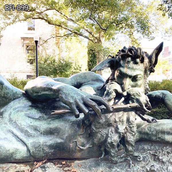 pan garden statue for sale