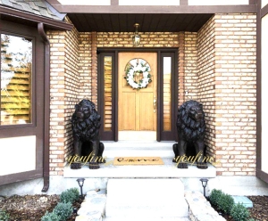Top 10 Bronze Lion Statues for Home Entrance