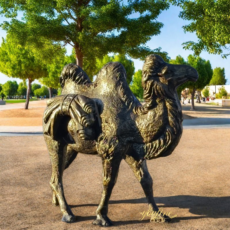 large camel statue