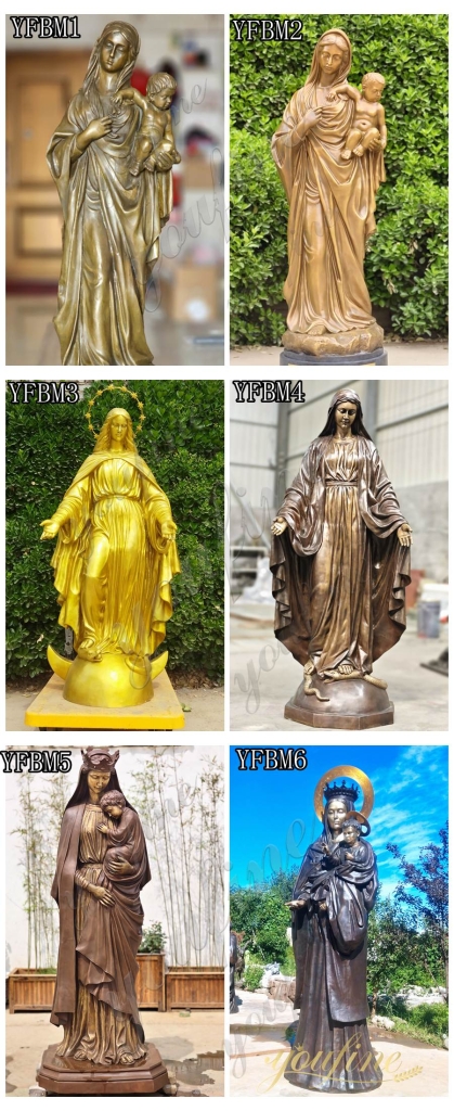 Life Size Bronze Mother Cabrini Statue BCH-023 - Bronze Religious Sculpture - 6