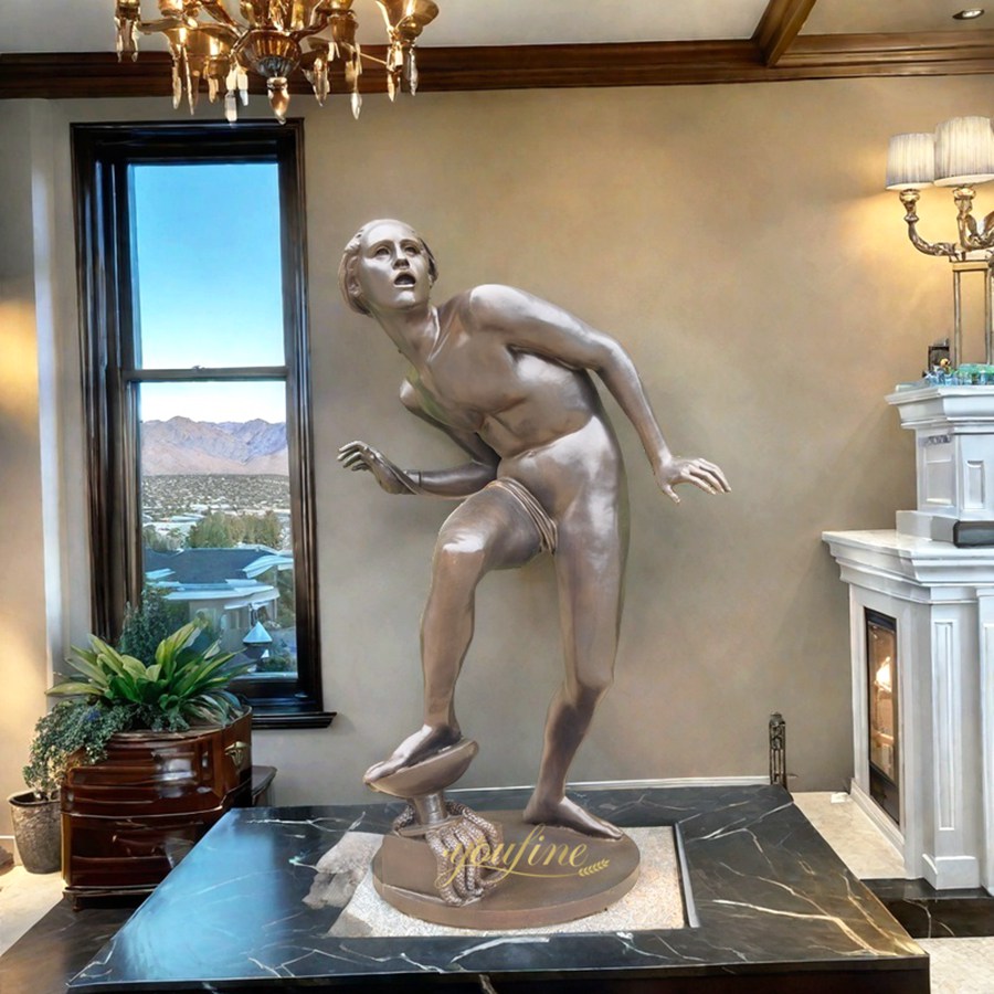 lifesize Bronze Parsifal Sculpture