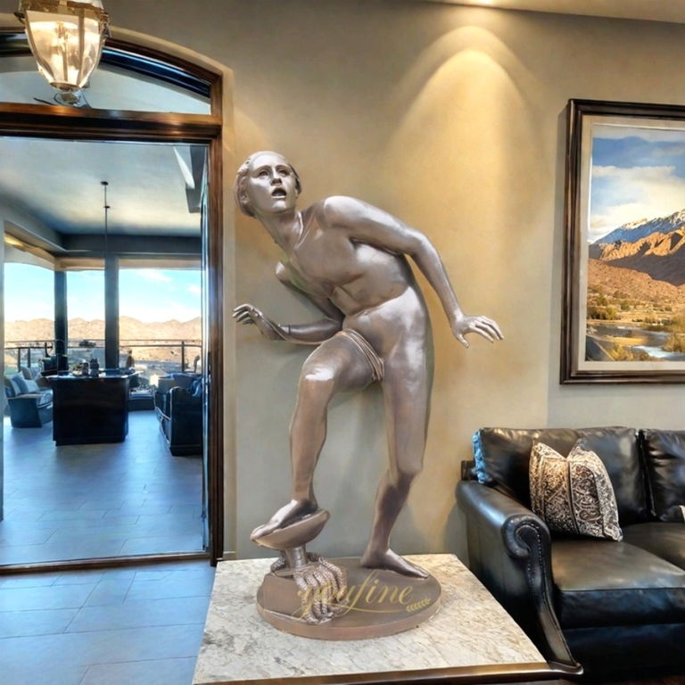 lifesize Bronze Parsifal Statue